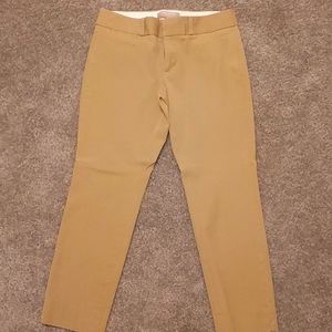 BANANA REPUBLIC Sloan Crop Stretchy Slack Capris